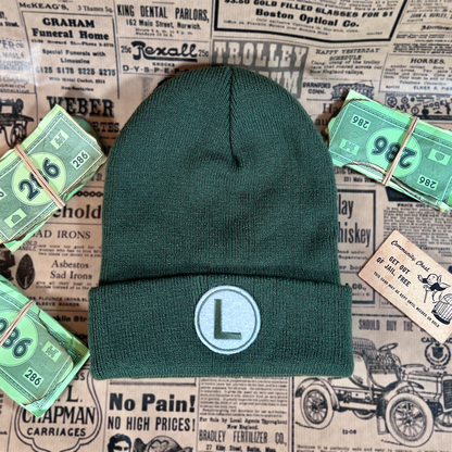 Luigi Green Beanie Underdog Edition