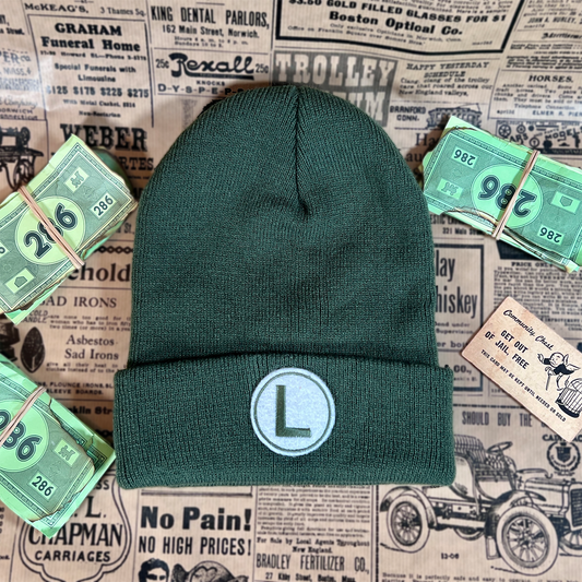 Luigi Green Beanie Underdog Edition