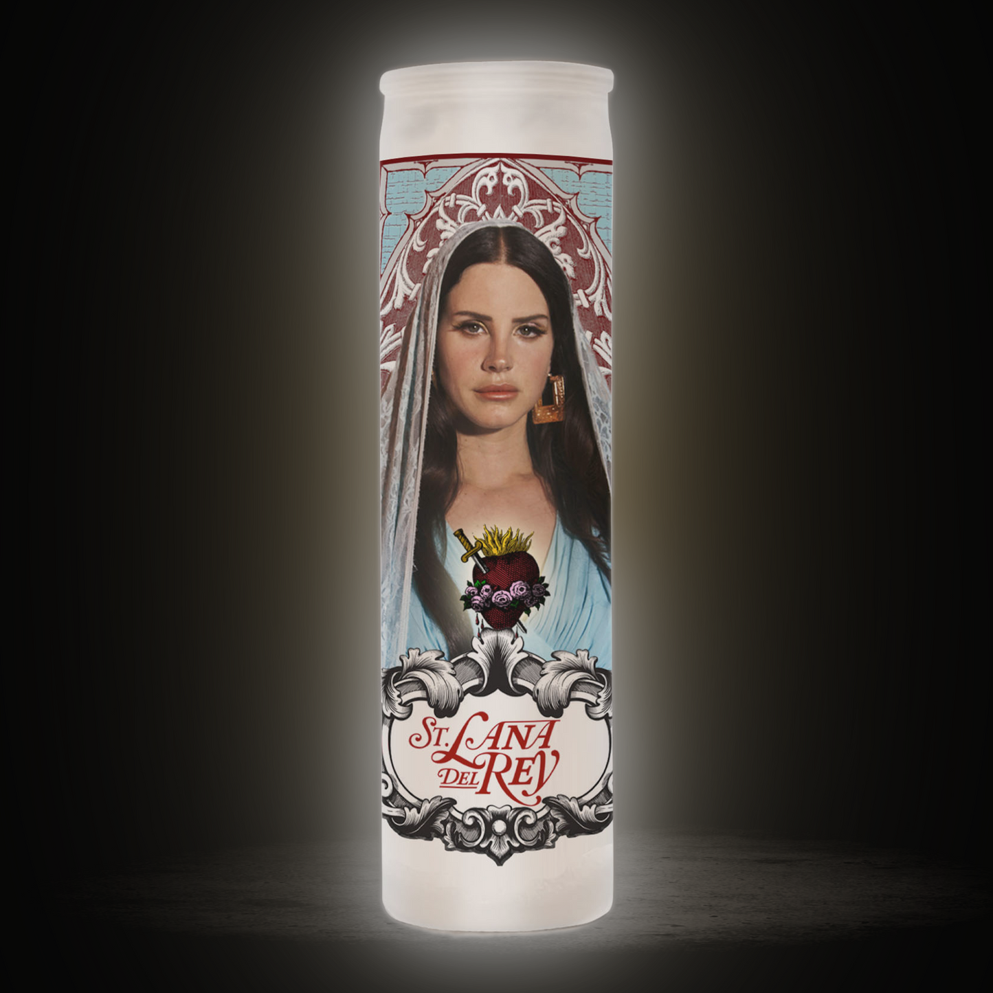 Saint LDR Prayer LED Candle