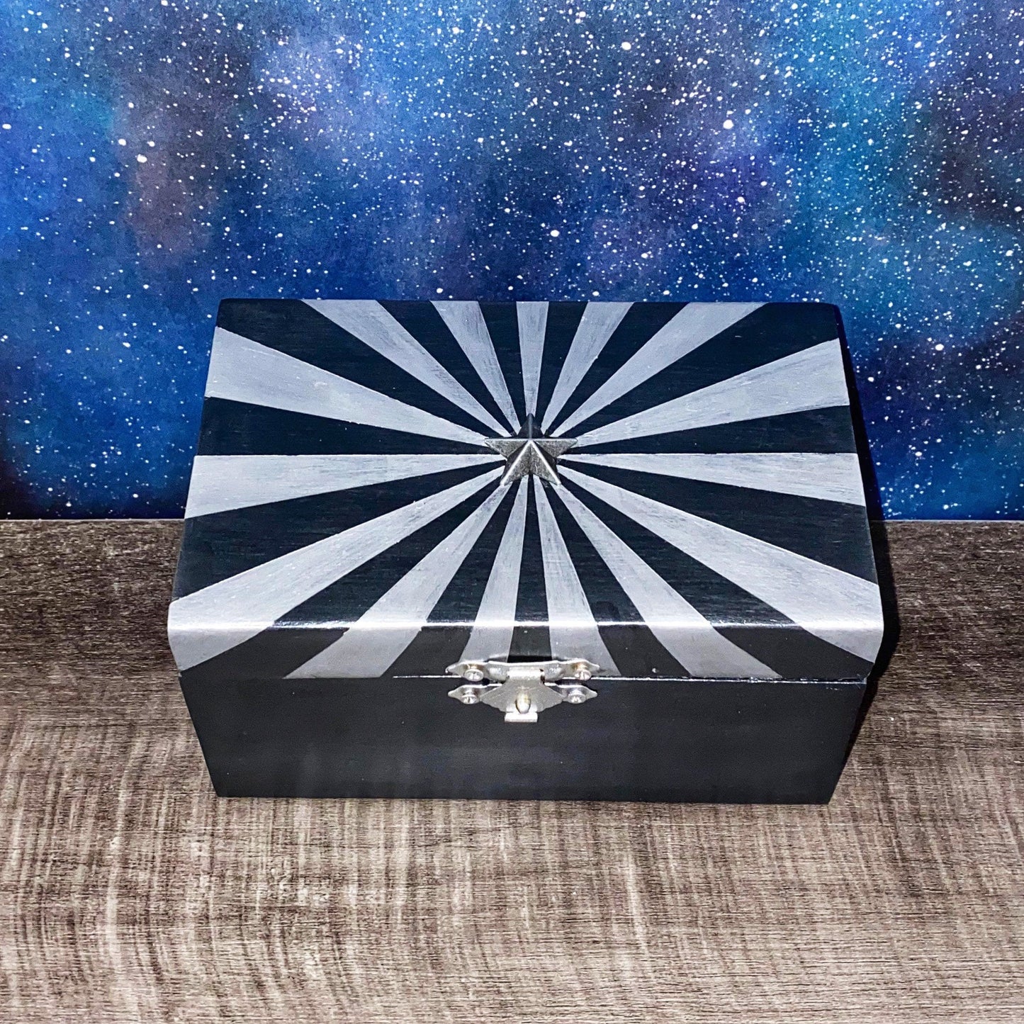 Metallic Star Burst Tarot/Oracle Box