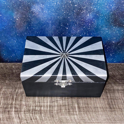Metallic Star Burst Tarot/Oracle Box