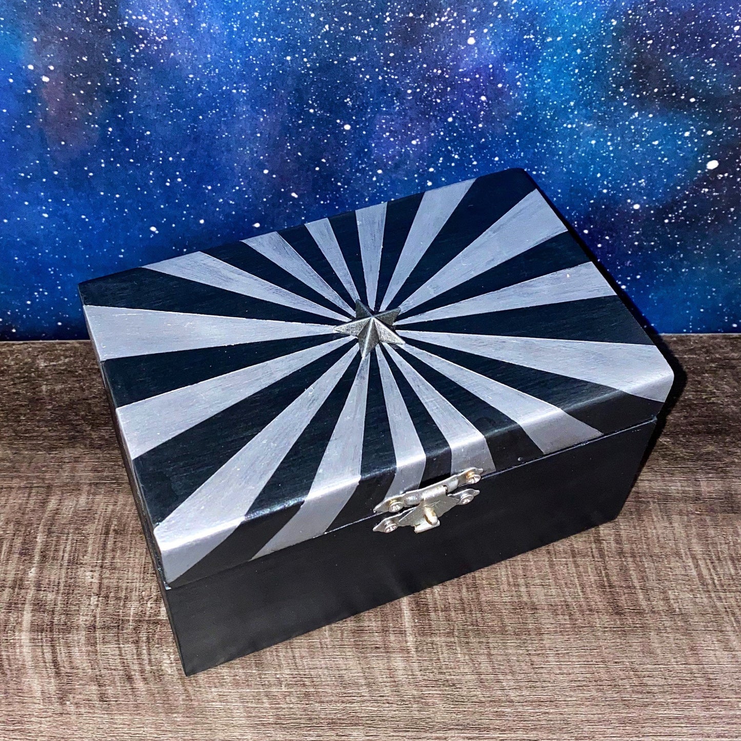 Metallic Star Burst Tarot/Oracle Box