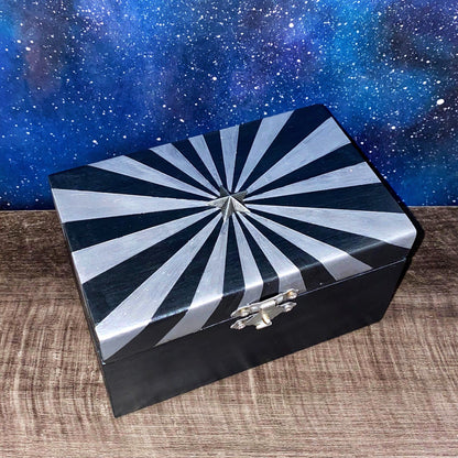 Metallic Star Burst Tarot/Oracle Box