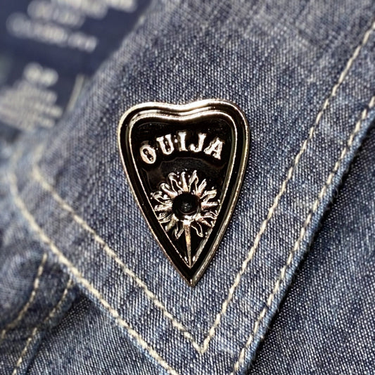 Ouija Planchette Enamel Pin