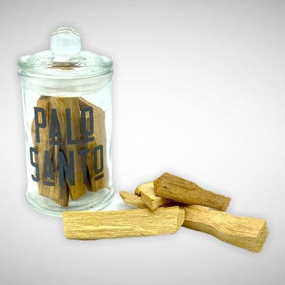 Palo Santo Sticks in Glass Jar