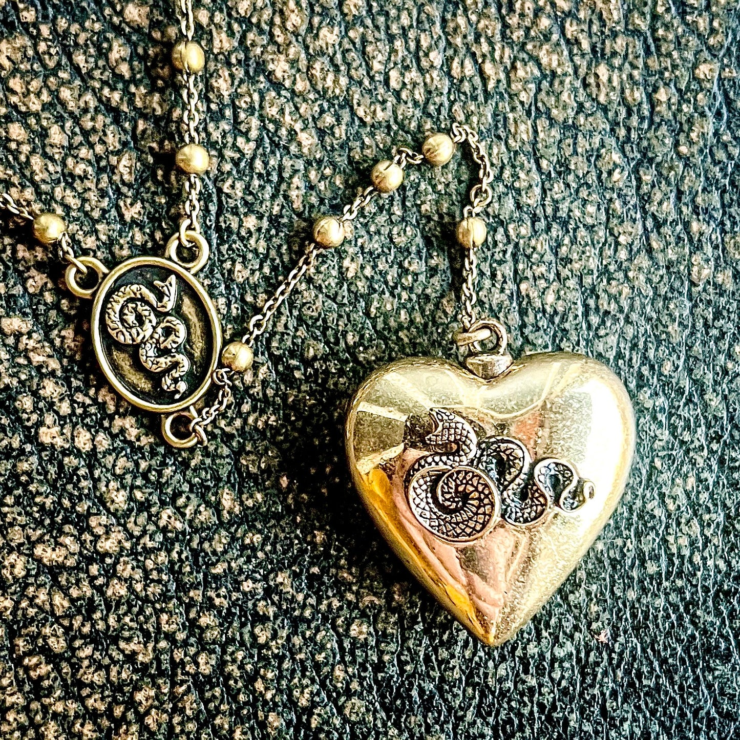 Vintage Gold LDR Rosary Replica Necklace