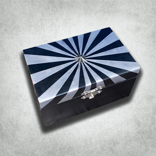 Metallic Star Burst Tarot/Oracle Box