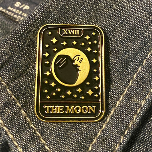 The Moon Enamel Pin