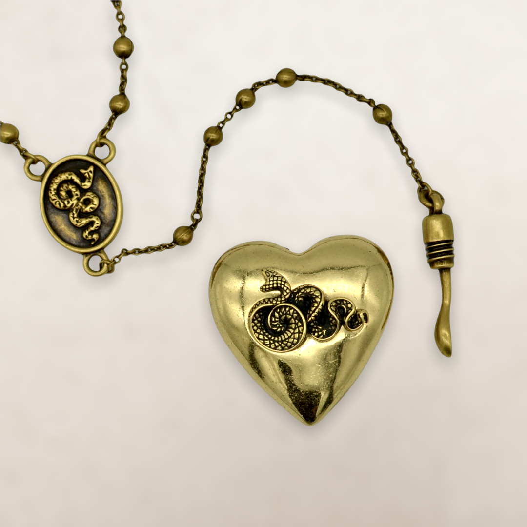 Vintage Gold LDR Rosary Replica Necklace