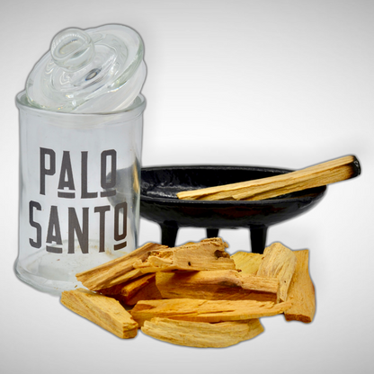 Palo Santo Sticks in Glass Jar