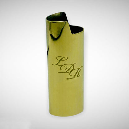 LDR Gold Chrome Bic Lighter Case