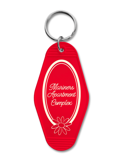 Mariners Apartment Complex Motel Keychain