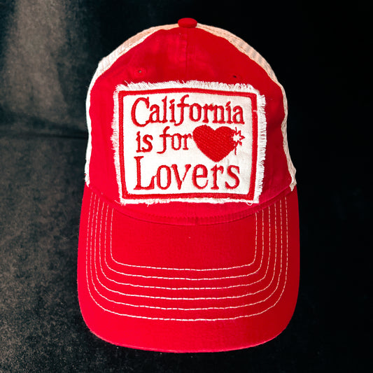 California is for Lovers Mesh Trucker Hat