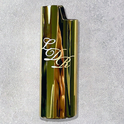 LDR Gold Chrome Bic Lighter Case