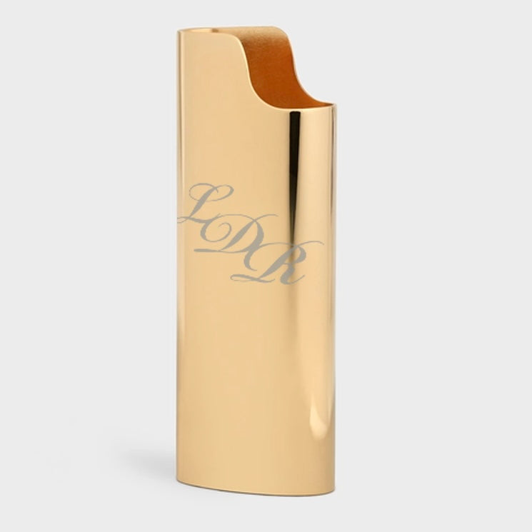 LDR Gold Chrome Bic Lighter Case