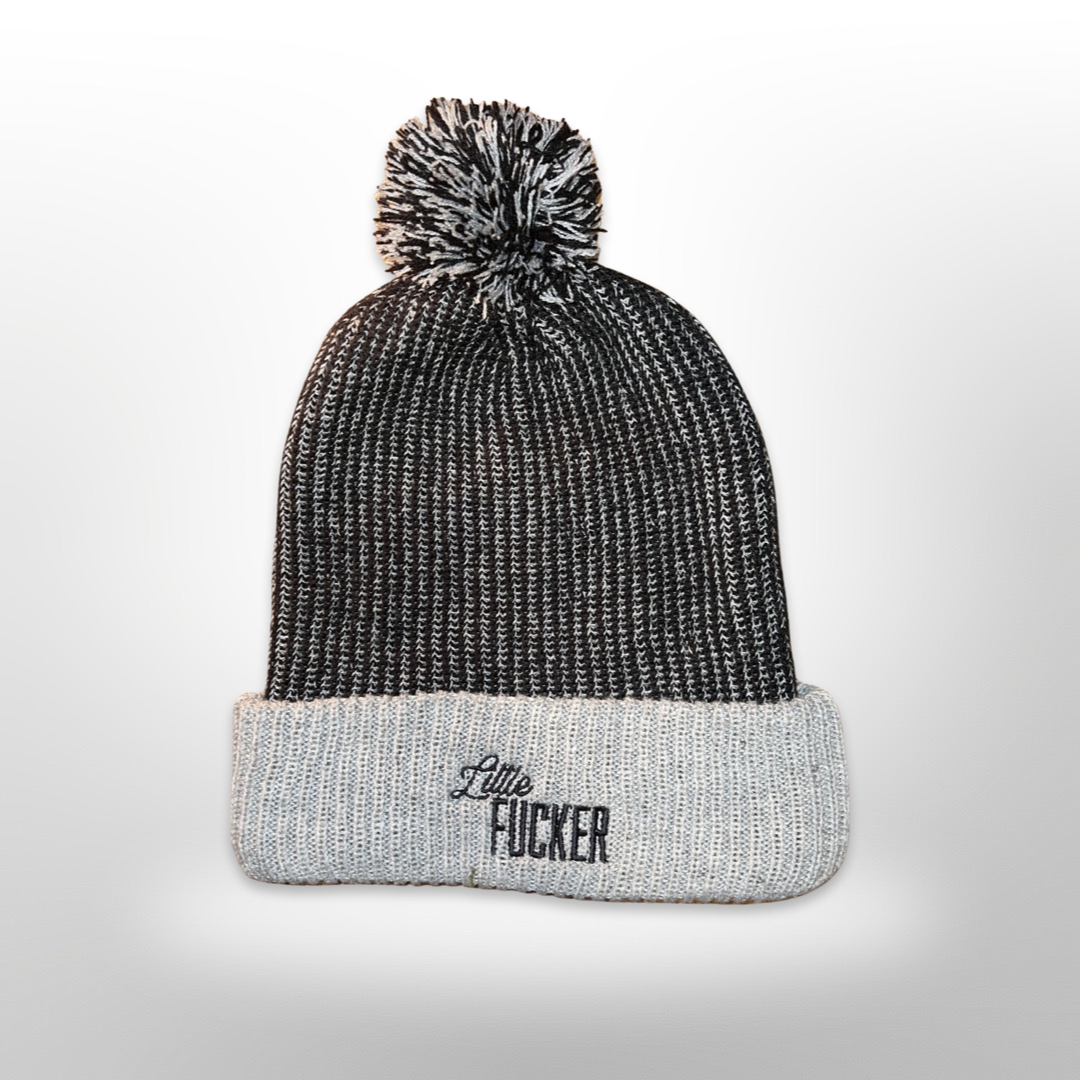 One-Off: Little Fucker Beanie with Pom Pom